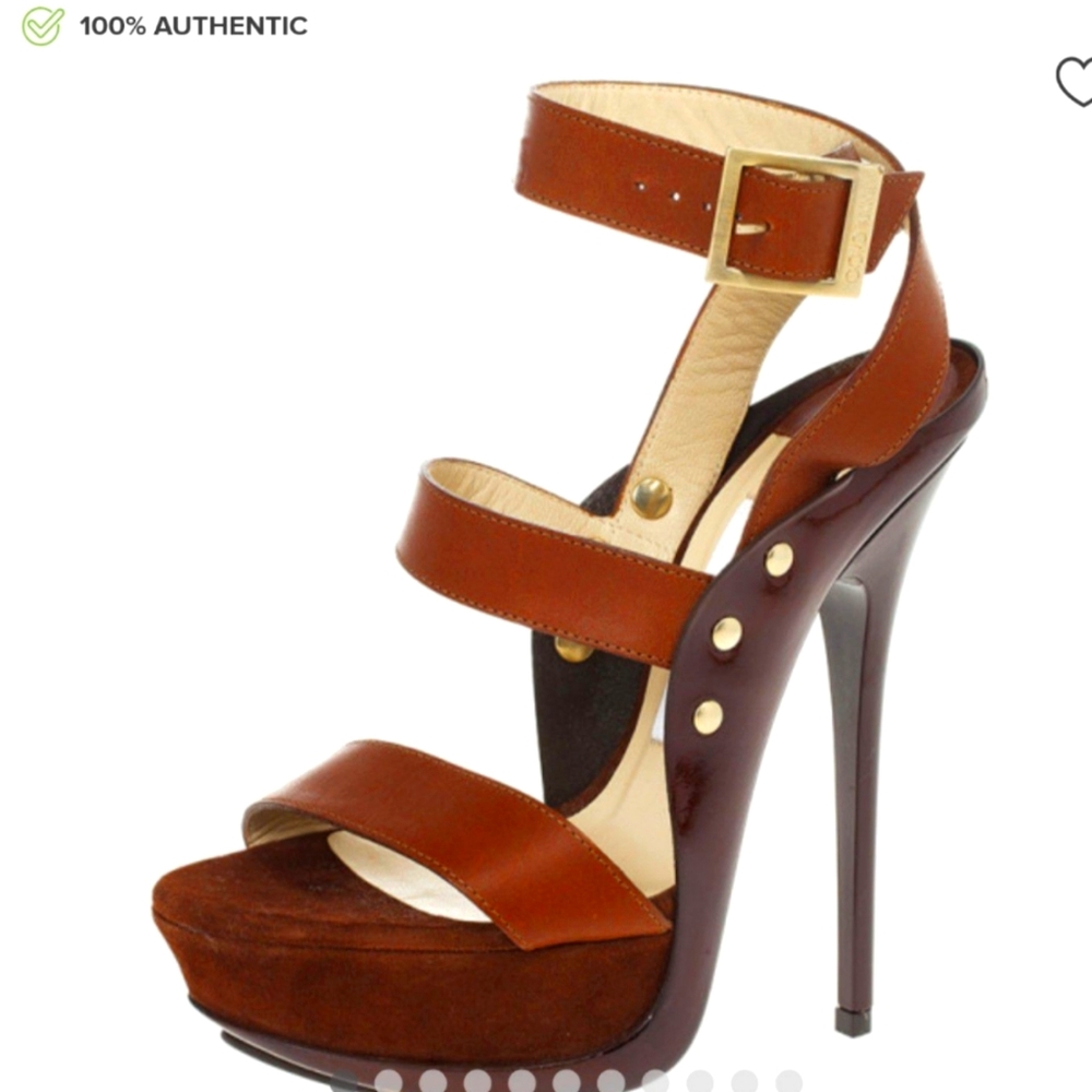 Jimmy Choo "Halley" Platform Heels